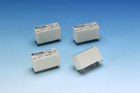 Low profile PCB relays now available with AC coils